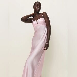 NWT Reformation Brie Silk Dress